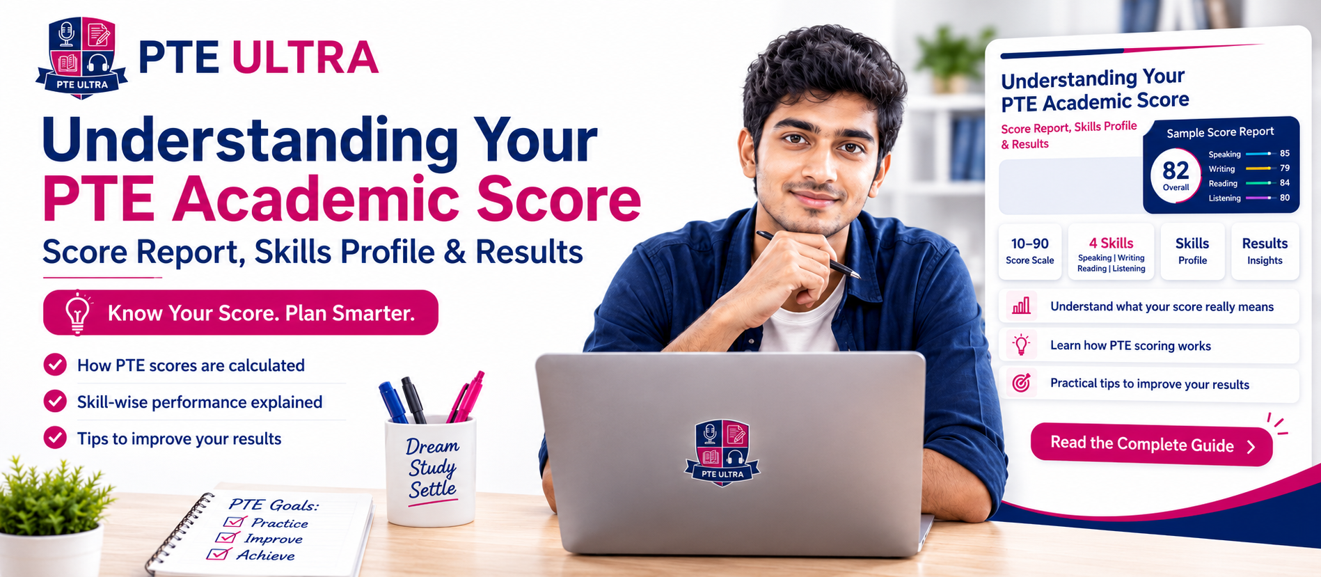Understanding Your PTE Academic Score 2026 | PTE Ultra